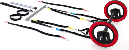 Pilates Wheel – Portable Machine Pilates – Designed by Master Pilates Instructors – Includes, Resistance Bands, and Anchor System – for All Fitness Levels - plus Free Online Classes